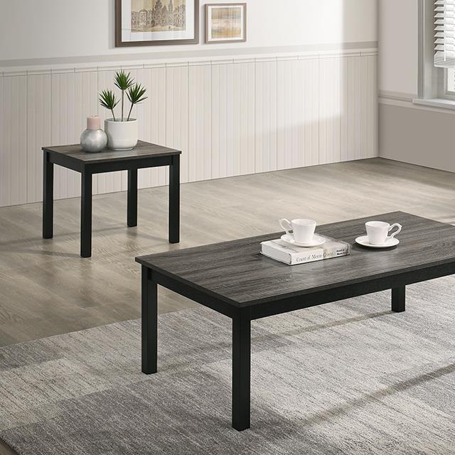 Furniture of America Findlay FM42900GY-3PK 3 Pc Table Set IMAGE 1