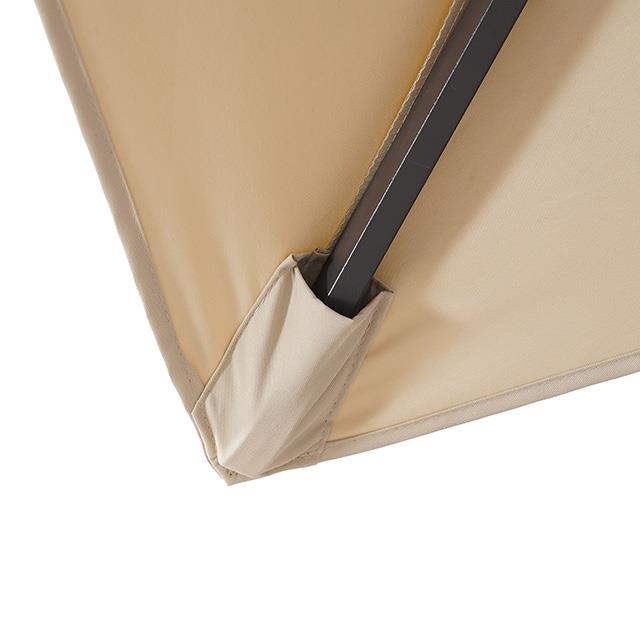 Furniture of America Fida LA-A029BG+BASE 8" Square Umbrella with Double Top & 37" Large Base IMAGE 11