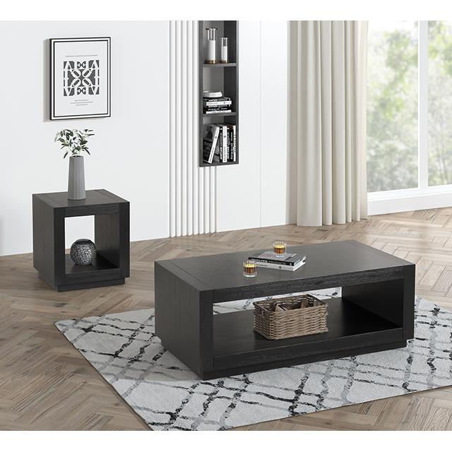 Furniture of America Dothan FM44009BK-C Coffee Table IMAGE 2