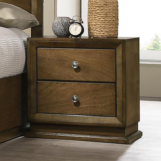 Furniture of America Kirkham FM7213WN-N Nighstand IMAGE 1