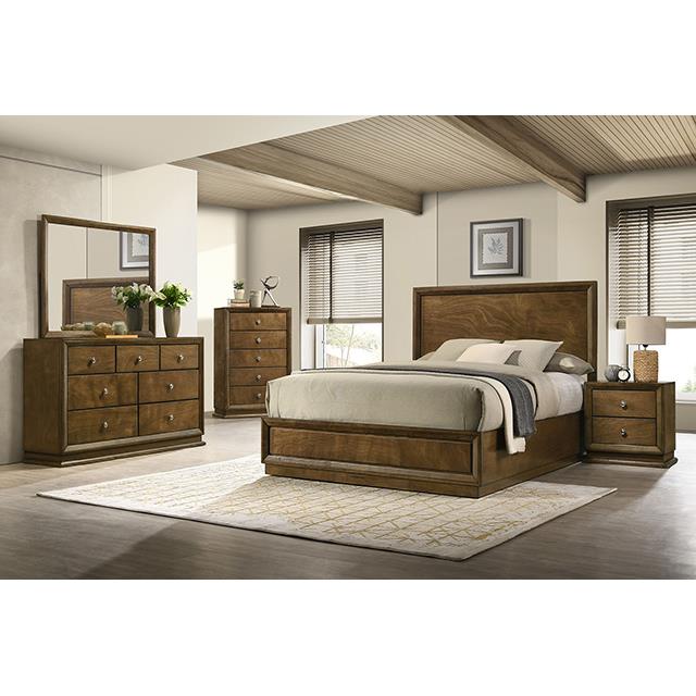 Furniture of America Kirkham FM7213WN-N Nighstand IMAGE 2