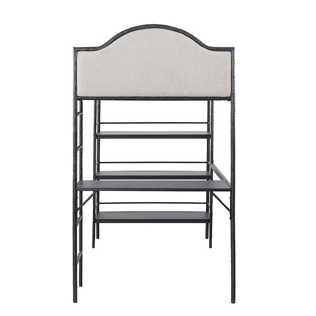 Furniture of America Forli FM-BK700BK-T Twin Loft Bed IMAGE 4