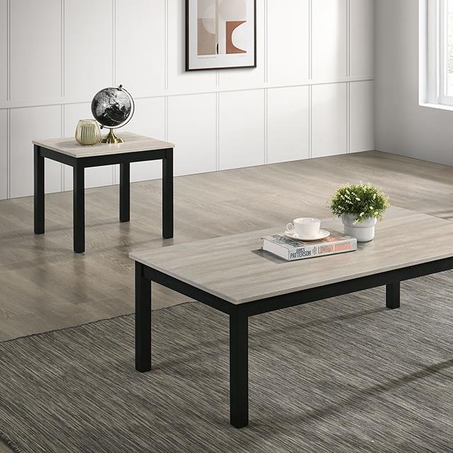 Furniture of America Findlay FM42900LG-3PK 3 Pc Table Set IMAGE 1