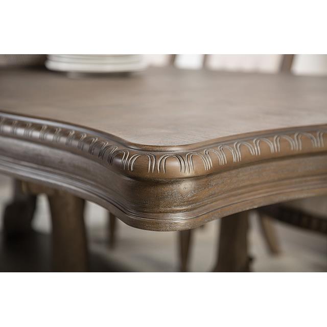 Furniture of America Seven Oaks FM3418AK-T-7PC 7 Pc Dining Table Set IMAGE 3