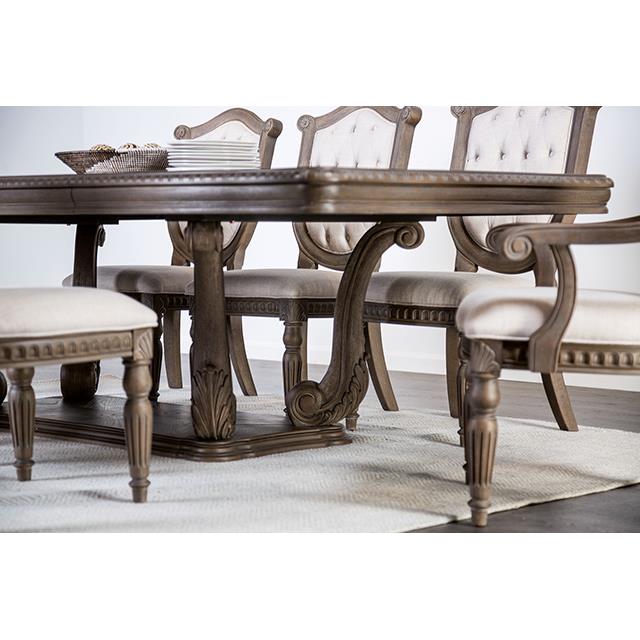 Furniture of America Seven Oaks FM3418AK-T-7PC 7 Pc Dining Table Set IMAGE 4