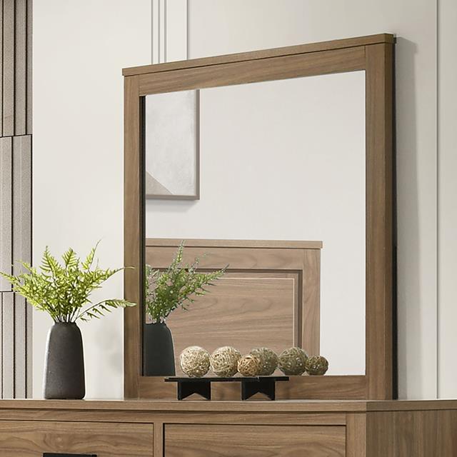Furniture of America Panelli FM72017BR-M Mirror IMAGE 1