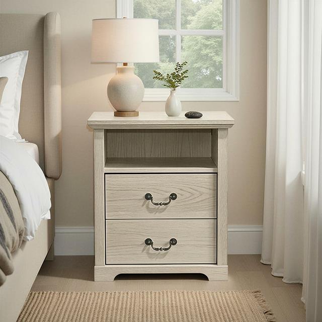 Furniture of America Amble SL7200AK-N Nightstand IMAGE 2