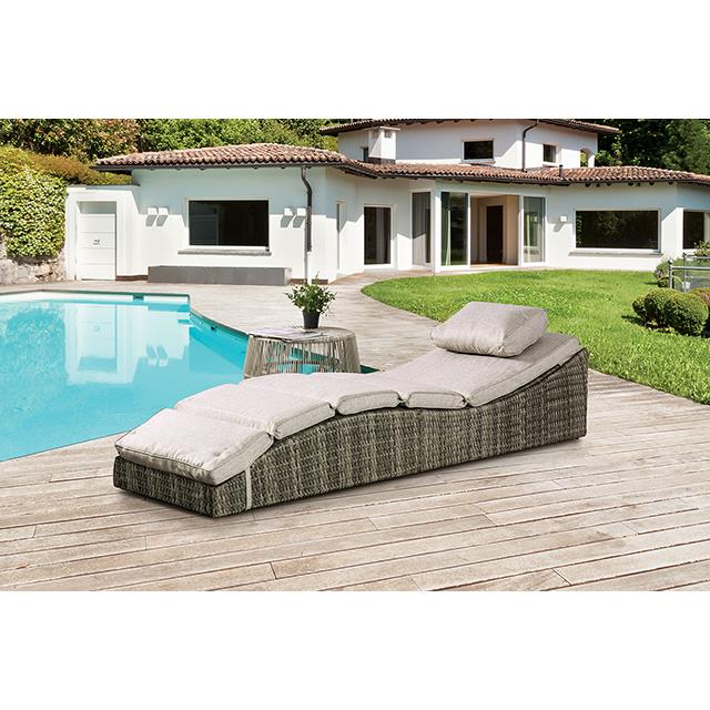 Furniture of America Kesi FM80015NT Patio Folding Bed IMAGE 2
