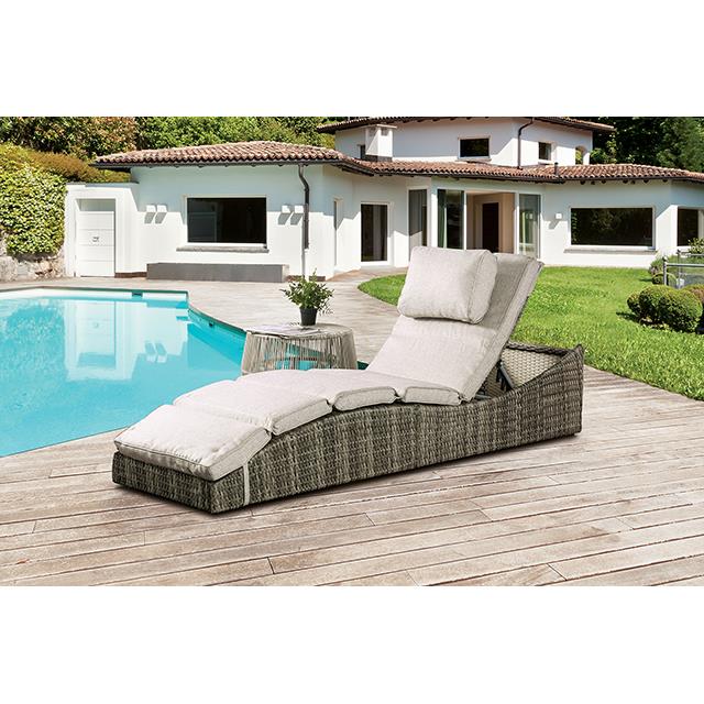 Furniture of America Kesi FM80015NT Patio Folding Bed IMAGE 3