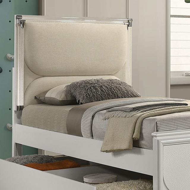 Furniture of America Lareina FM72081WH-F-BED Full Bed IMAGE 1