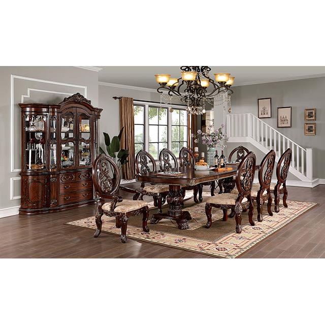 Furniture of America Normandy CM3145T-7PC 7 Pc Dining Table Set IMAGE 1