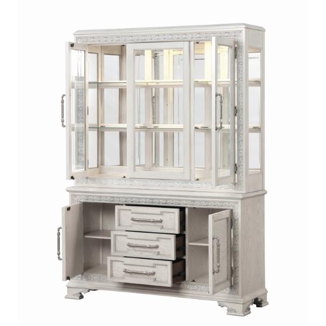 Furniture of America Stella Mia FM31000WH-HB-SET Hutch Buffet IMAGE 3
