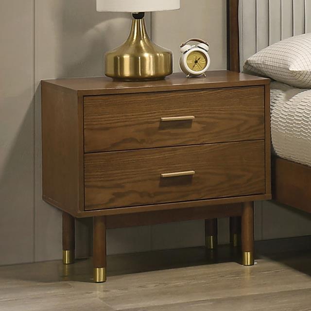 Furniture of America Ripley FM72033WN-N Nightstand IMAGE 1