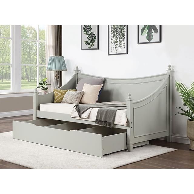 Furniture of America Lycoris CM1477GY-BED+TR Daybed IMAGE 3
