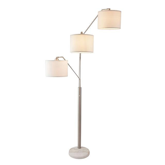 Furniture of America Iyanna L76949SN Floor Lamp IMAGE 1
