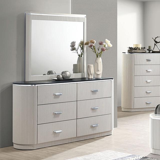 Furniture of America Aldgate FM7244GY-D Dresser IMAGE 1