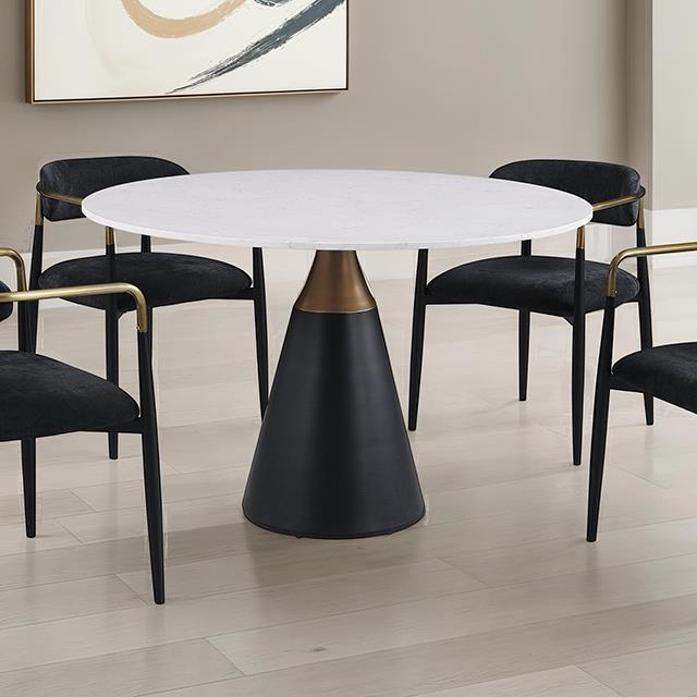 Furniture of America Hobro FM37002BK-T-TABLE Dining/Game Table IMAGE 1