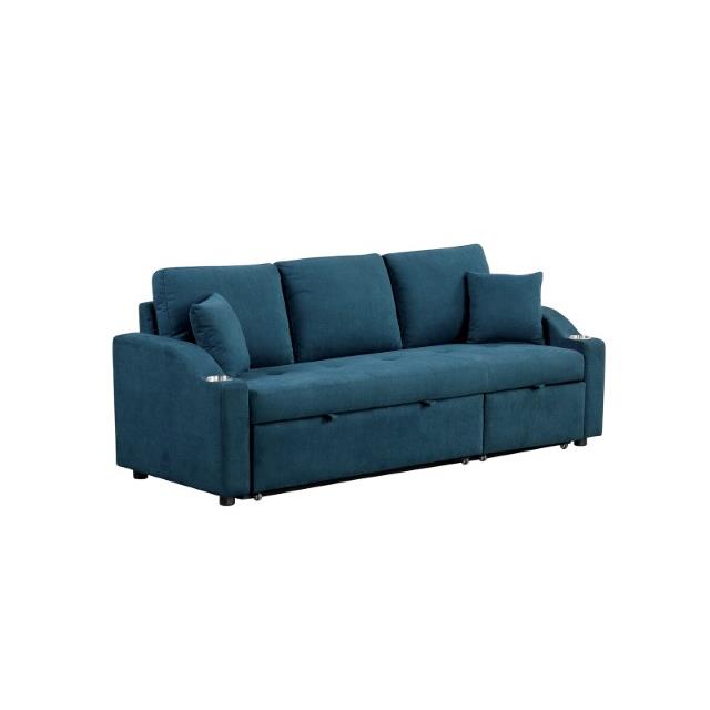 Furniture of America Royden FM6963BL-PK Sleeper Sofa IMAGE 7