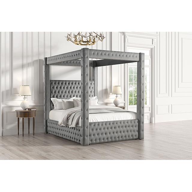 Furniture of America Etherea CM7482GY-Q-BED Queen Bed IMAGE 2