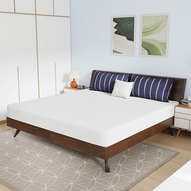 Furniture of America Nasturtium DM808-EK 8" King Bamboo Charcoal Infused Memory Foam IMAGE 1