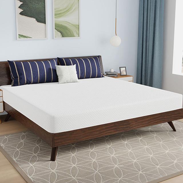 Furniture of America Nasturtium DM808-EK 8" King Bamboo Charcoal Infused Memory Foam IMAGE 2