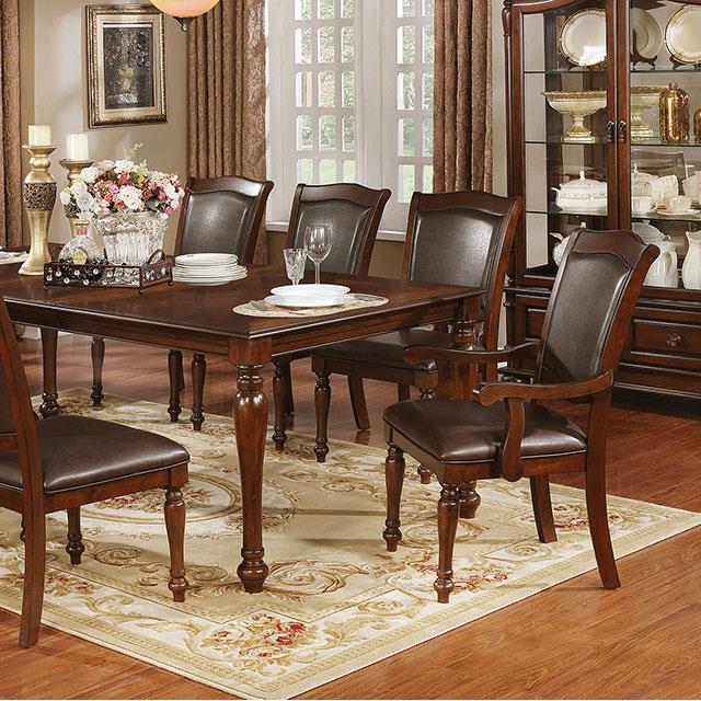 Furniture of America Sylvana CM3453T-9PC 9 Pc Dining Table Set IMAGE 7