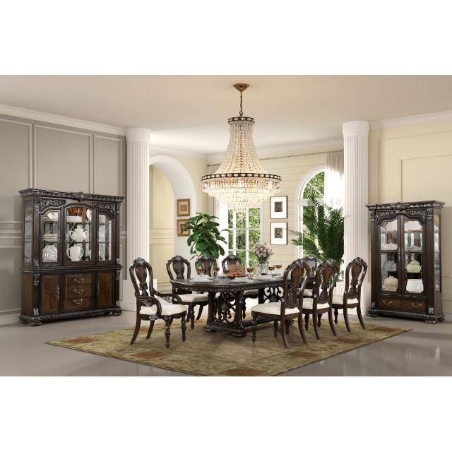 Furniture of America Promenade FM31002DB-SC-2PK Set Of 2 Side Chair IMAGE 2
