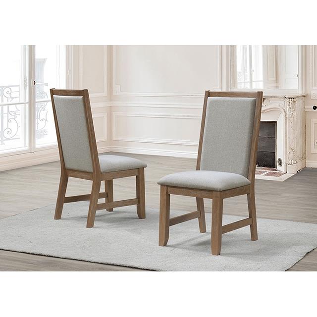 Furniture of America Everett TM3111T-5PC 5 Pc Round Table Dining Set IMAGE 3