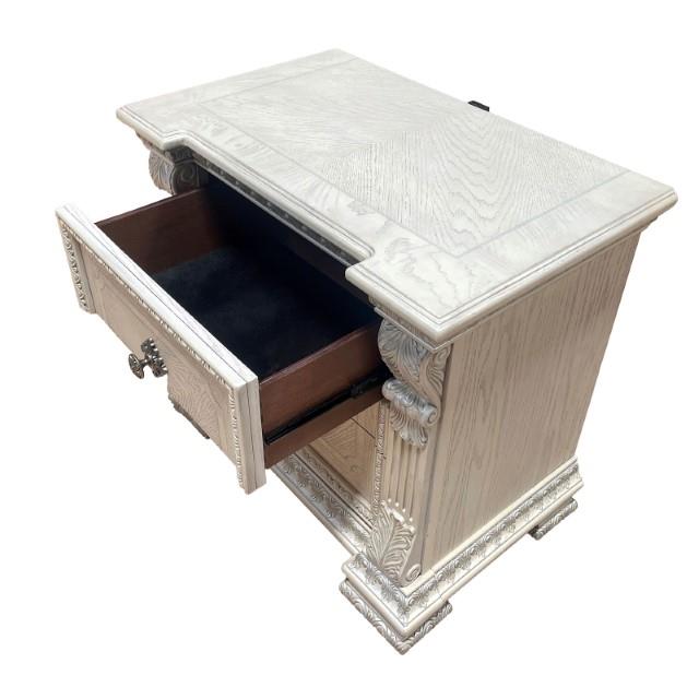 Furniture of America Promenade FM70001WH-N Nightstand IMAGE 4