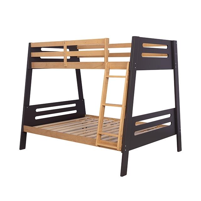 Furniture of America Kallen FM-BK206A-TF-BED Twin/Full Bunk Bed IMAGE 3