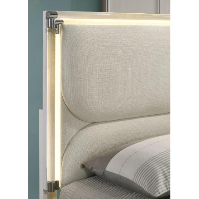 Furniture of America Lareina FM72081WH-T-BED Twin Bed IMAGE 4