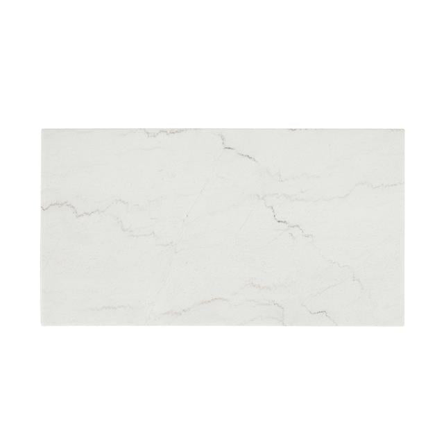 Furniture of America Thisted FM44002WH-CR Rectangle Marble Coffee Table with Casters IMAGE 3