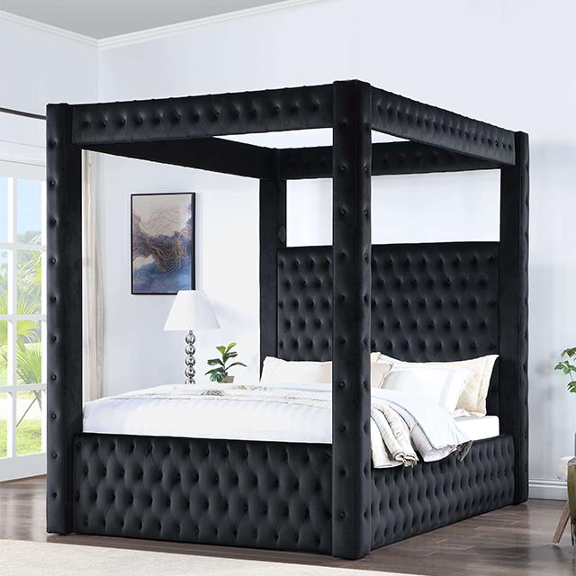 Furniture of America Etherea CM7482BK-EK-BED King Bed IMAGE 1
