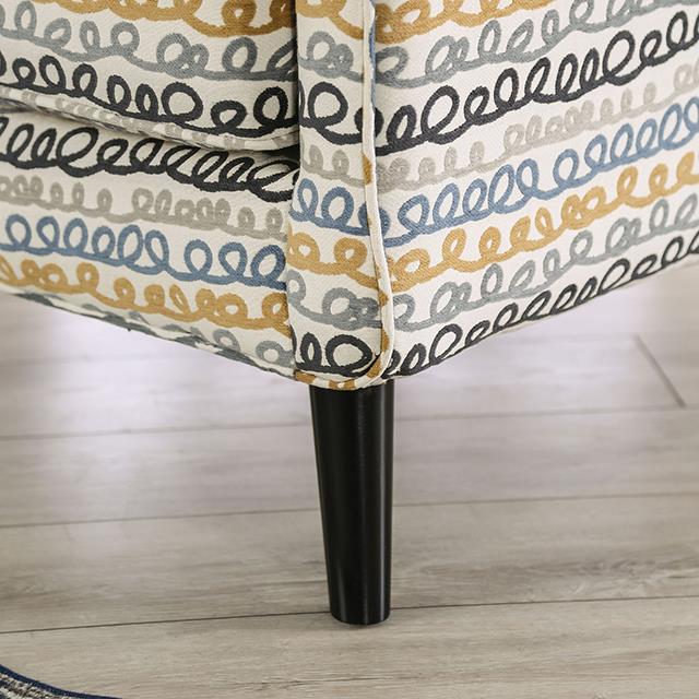 Furniture of America Chancery SM8194-CH-PT Chair IMAGE 3