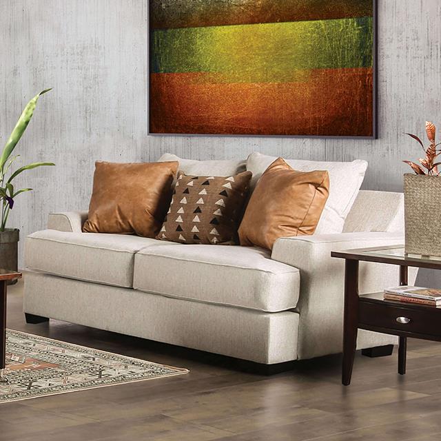 Furniture of America New Meadows SM1214-LV Loveseat IMAGE 1