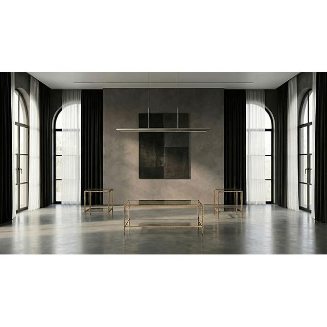 Furniture of America Helma FM47017GD-C-3A Coffee Table IMAGE 2