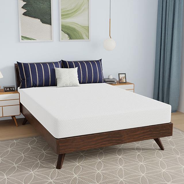 Furniture of America Nasturtium DM808-F 8" Full Bamboo Charcoal Infused Memory Foam IMAGE 2