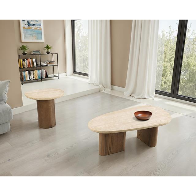 Furniture of America Nolfi FM47011BR-C-PK Coffee Table IMAGE 2