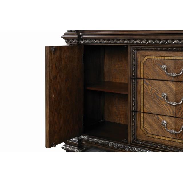 Furniture of America Promenade FM31002DB-HB-SET Hutch And Buffet IMAGE 4