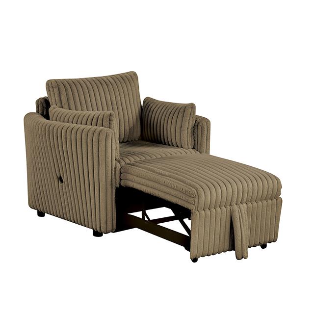 Furniture of America Denholme SL64002BR-CH-PK Chair IMAGE 2