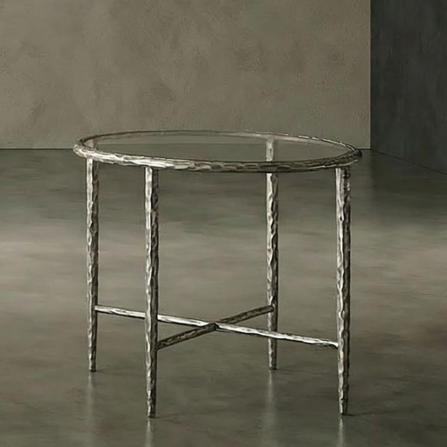Furniture of America Talva FM47022GY-E-3A End Table IMAGE 1