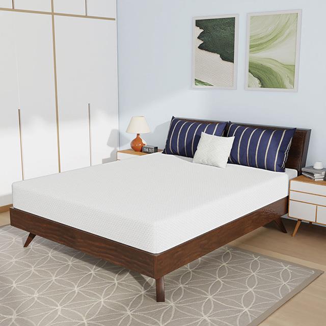 Furniture of America Nasturtium DM808-Q 8" Queen Bamboo Charcoal Infused Memory Foam IMAGE 1