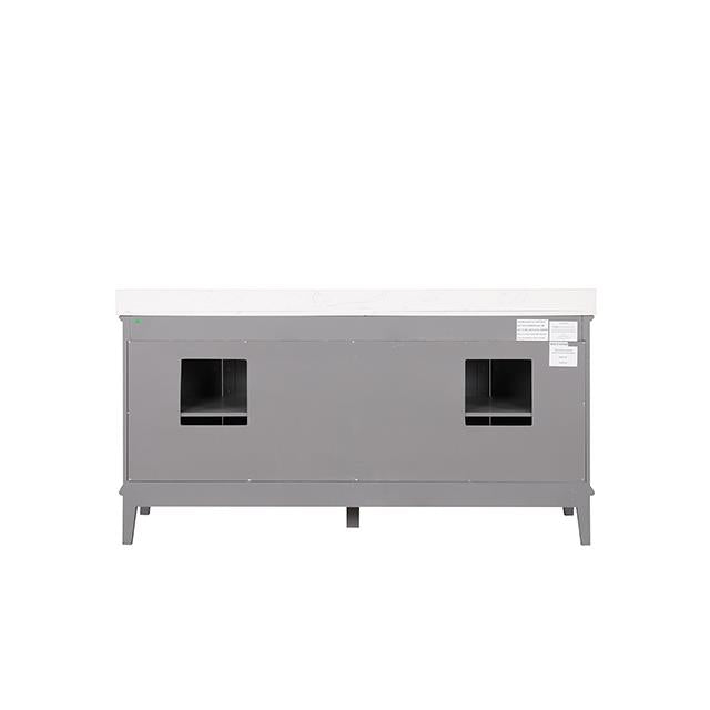 Furniture of America Almeria TM-CT005WH-72+05GY Vanity Set IMAGE 7