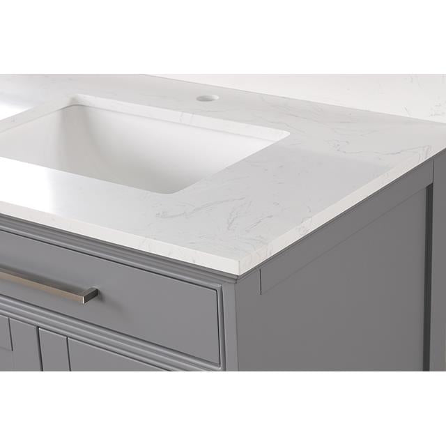 Furniture of America Almeria TM-CT005WH-72+05GY Vanity Set IMAGE 8