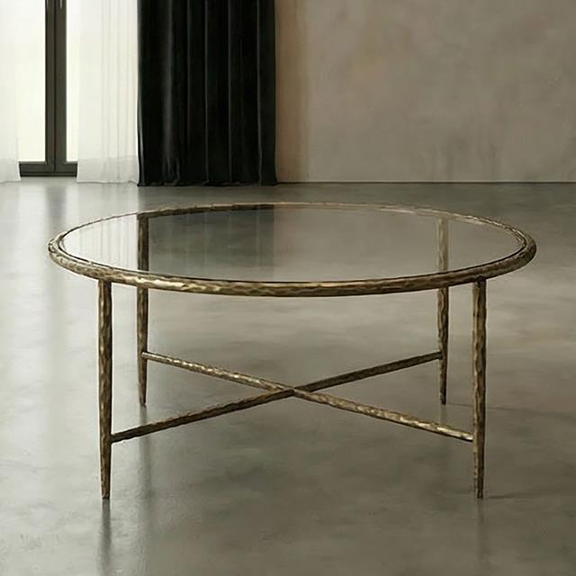 Furniture of America Talva FM47022GD-C-3A Coffee Table IMAGE 1
