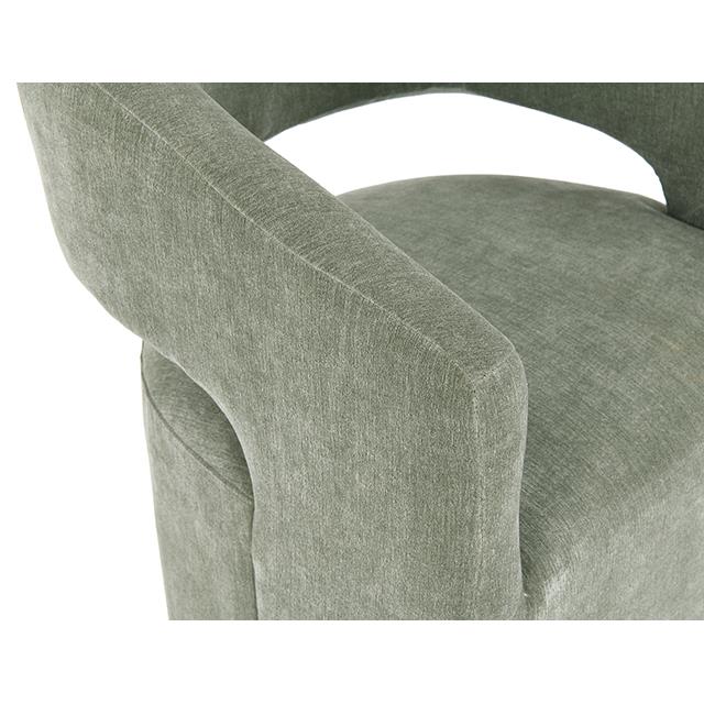 Furniture of America Tresa FM-AC3002GR Arm Chair with Casters IMAGE 5