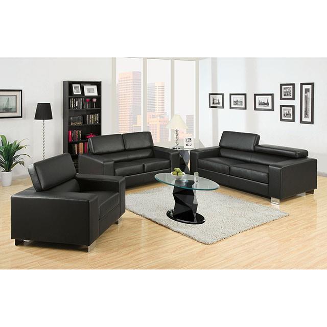 Furniture of America Halawa CM4170BK-C-PK Coffee Table IMAGE 2