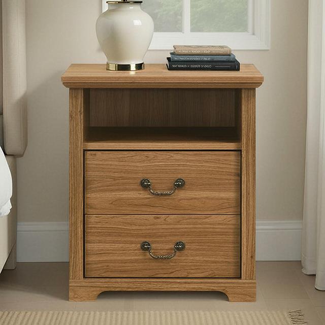 Furniture of America Amble SL7200WN-N Nightstand IMAGE 1