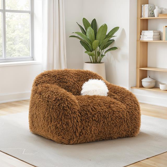Furniture of America Darwen FM64006BR-CH-SW Swivel Chair IMAGE 2