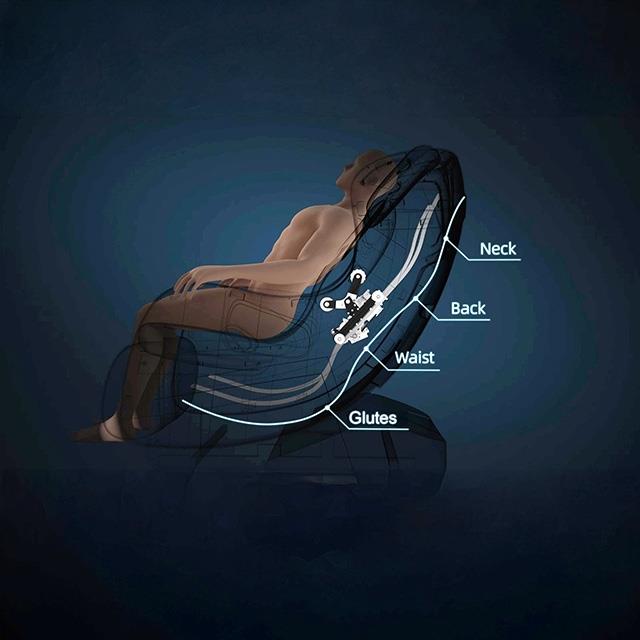 Furniture of America Calmridge MC0001BR Massage Chair IMAGE 5